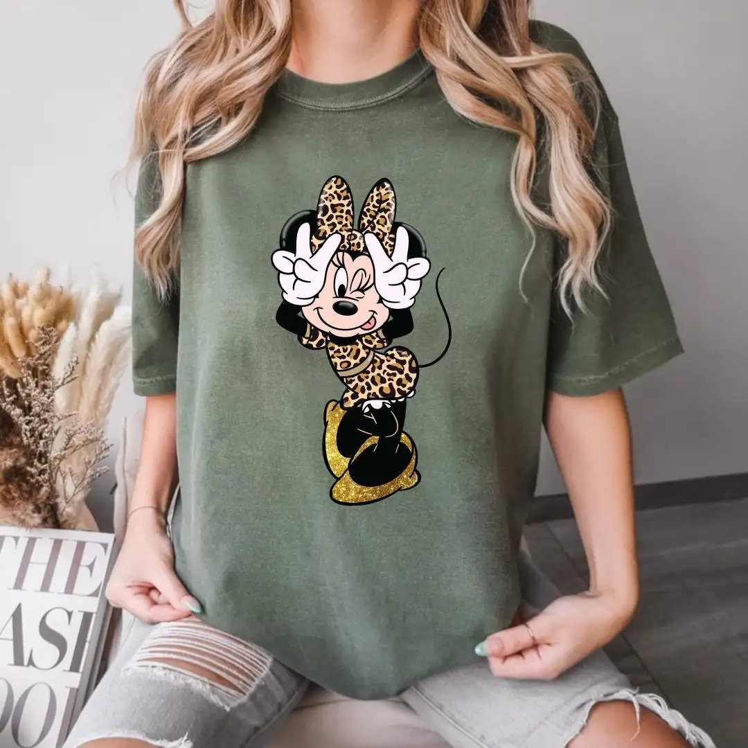 Comfort Colors Safari Minnie Shirt for Disney Fans