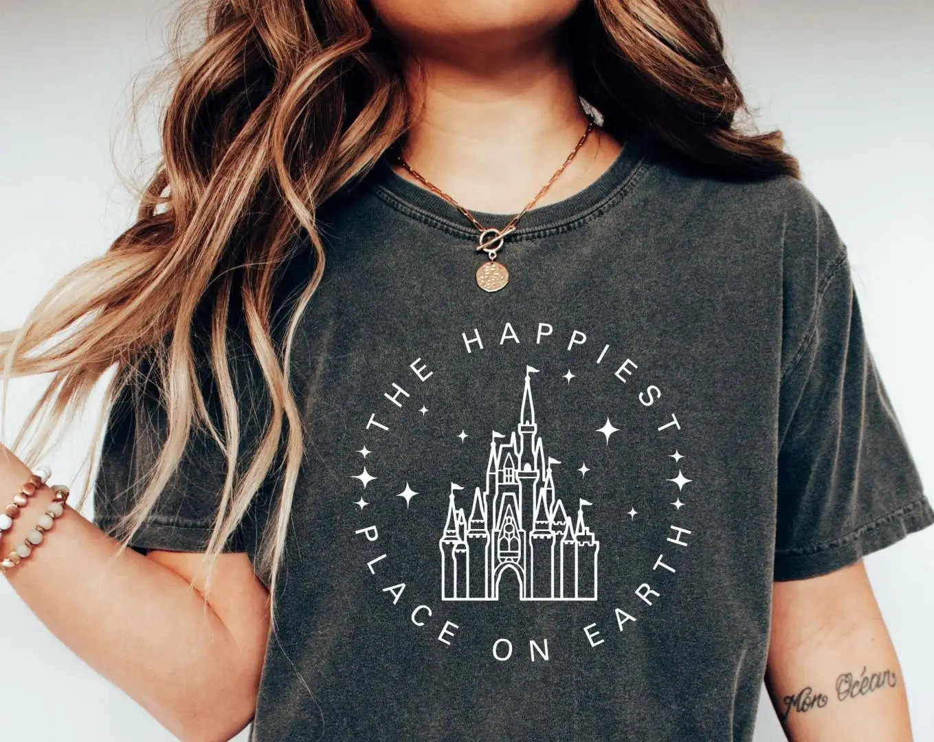 Disney Happiest Place On Earth Shirt