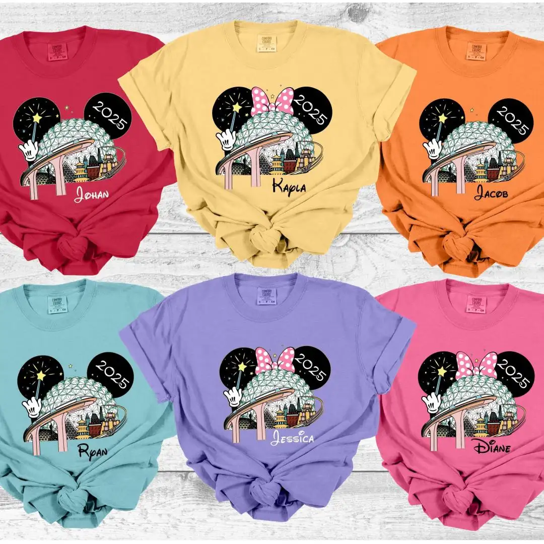 Comfort Colors Disney Epcot Family Matching Shirt