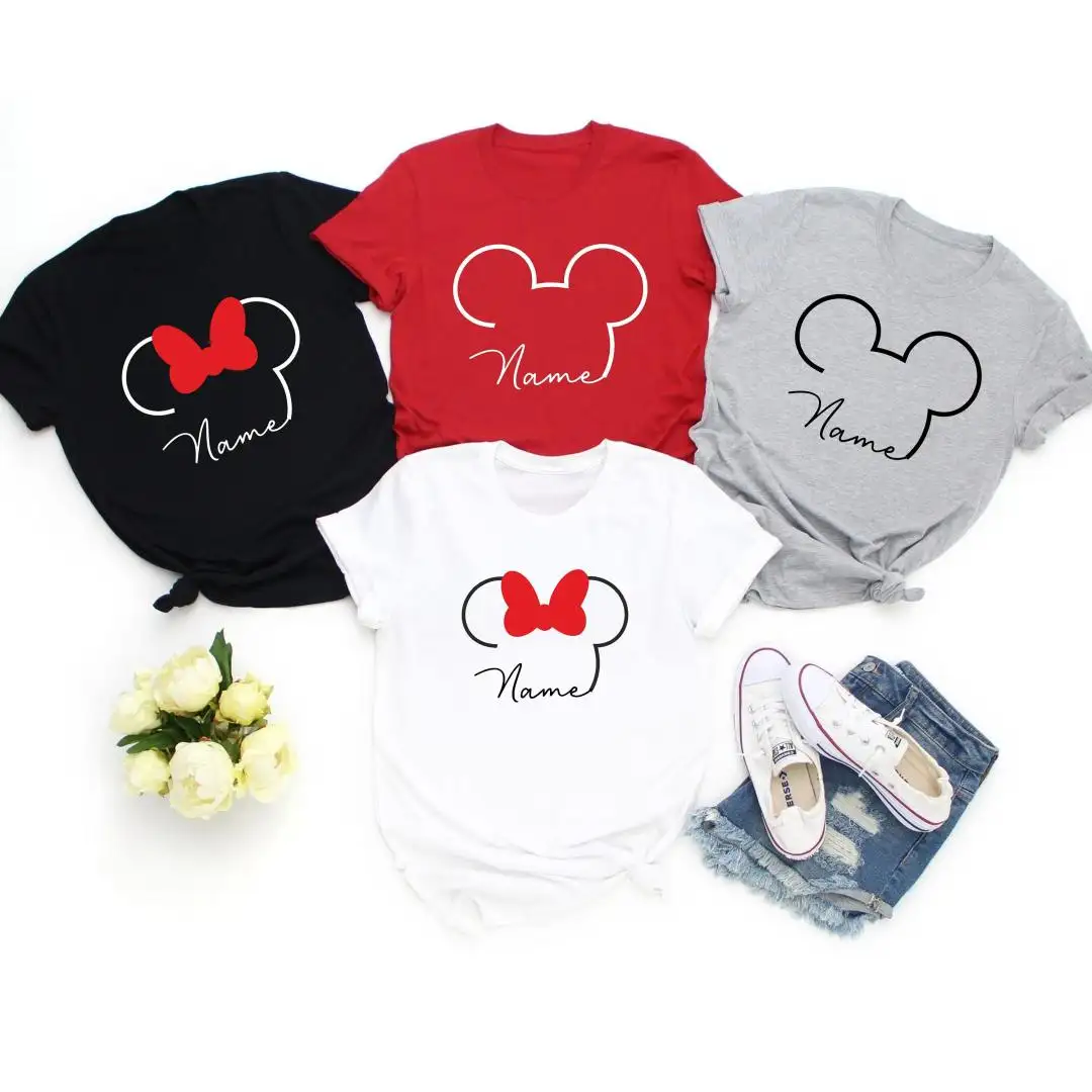 Custom Disney Family Matching Shirt for Vacation