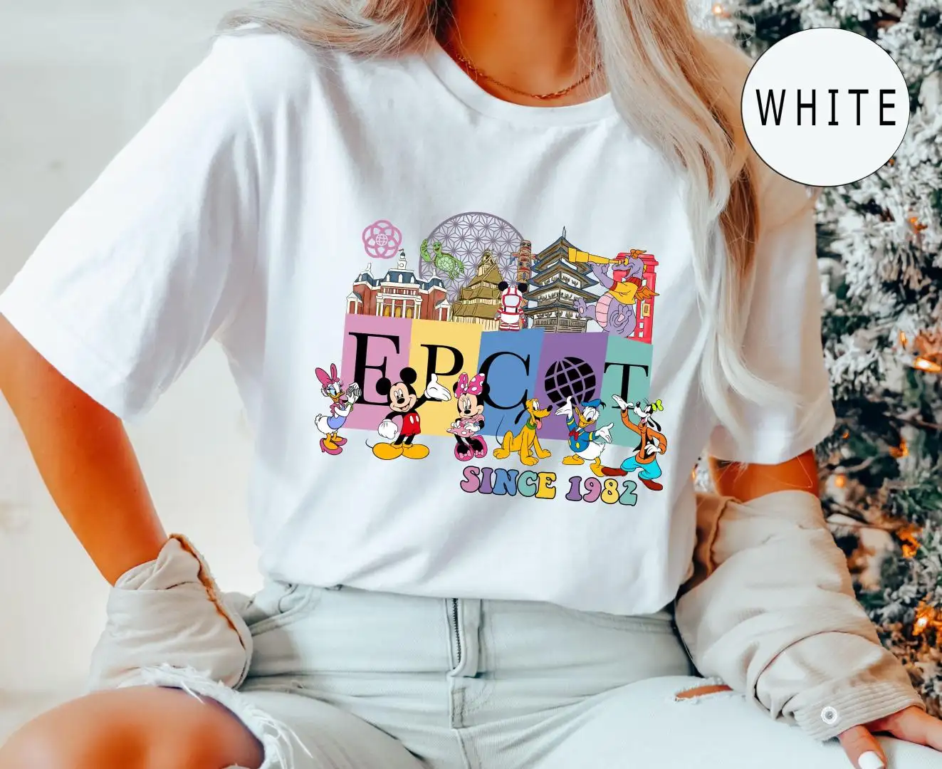 Vintage Epcot 1982 Disney Shirt for Family Trips