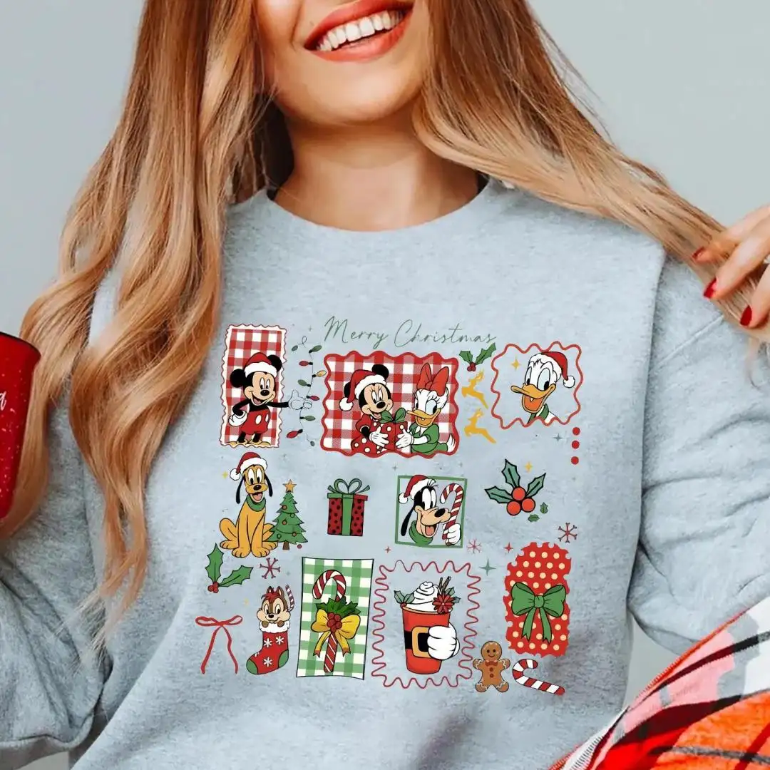 Mickey Christmas Shirt Disney Family Holiday Shirt