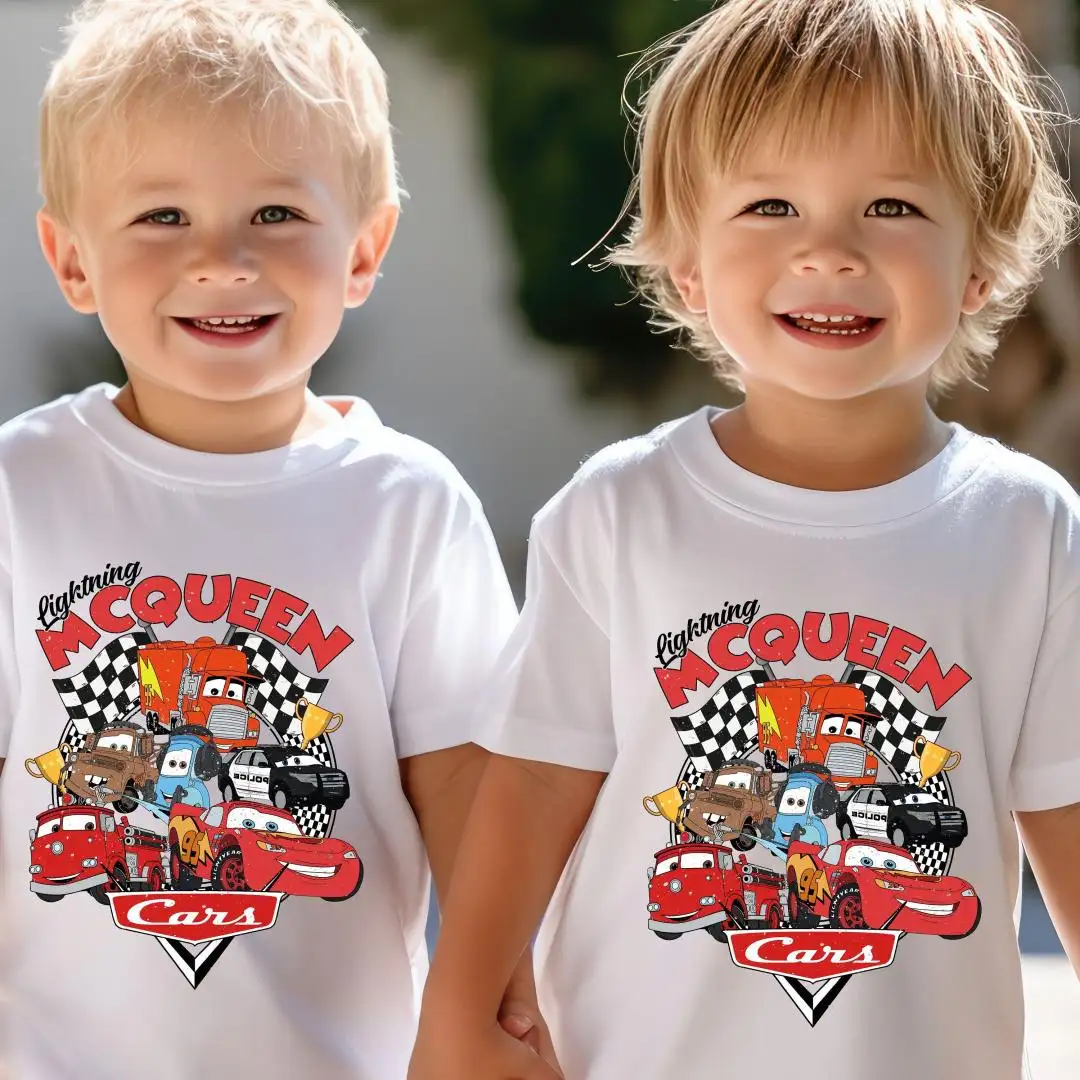 Disney Pixar Cars Lightning McQueen Shirt for Kids
