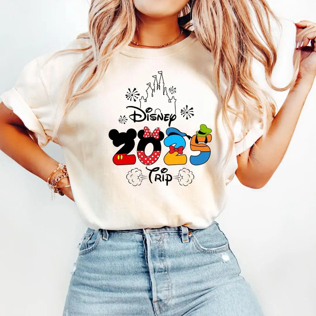 Disney Trip 2025 Shirt for Family Vacation