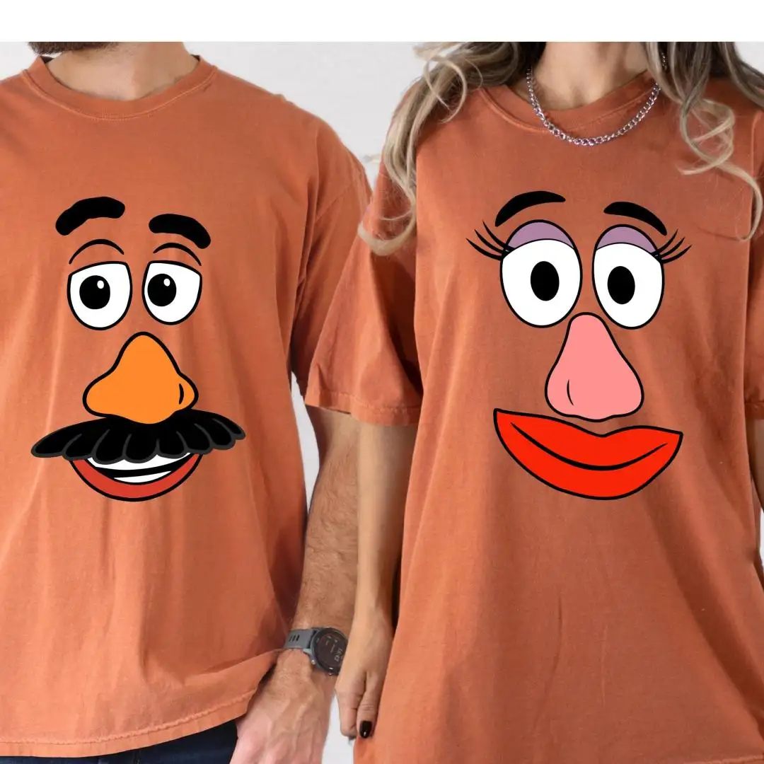 Disney Couples Potato Face Shirt
