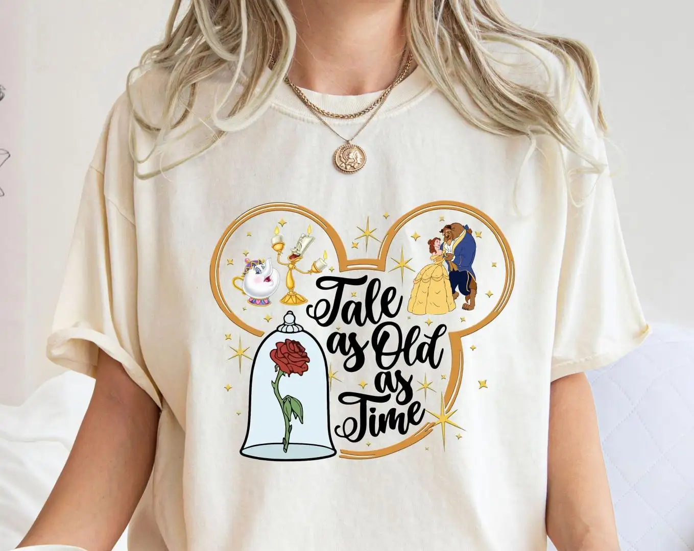 Vintage Disney Belle Shirt for Princess Fans