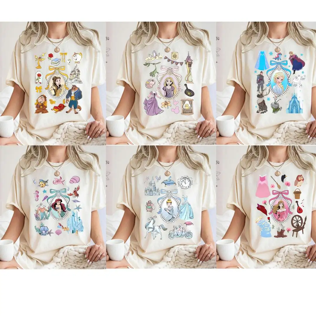 Comfort Colors Disney Princess Shirt for Girls