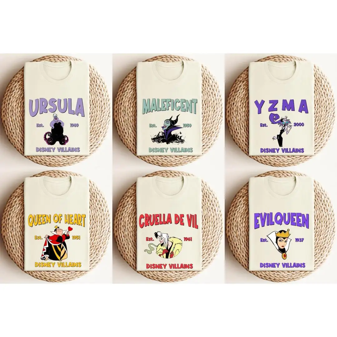 Disney Villains Evil Queen Shirt for Group Matching