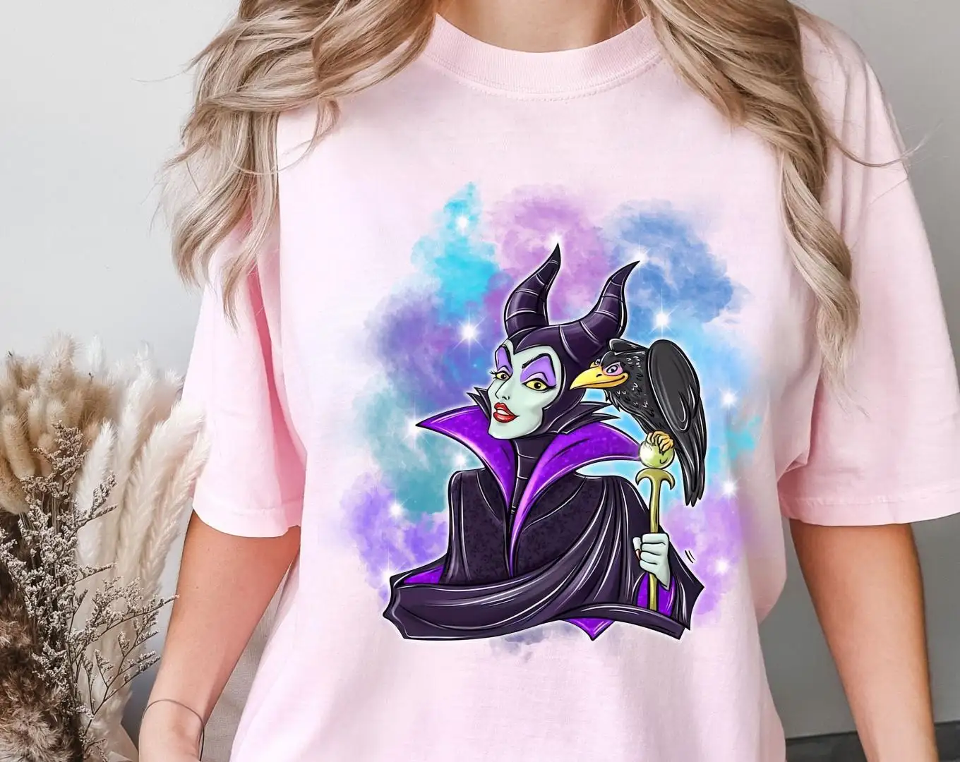 Comfort Colors Maleficent Disney Villain Shirt