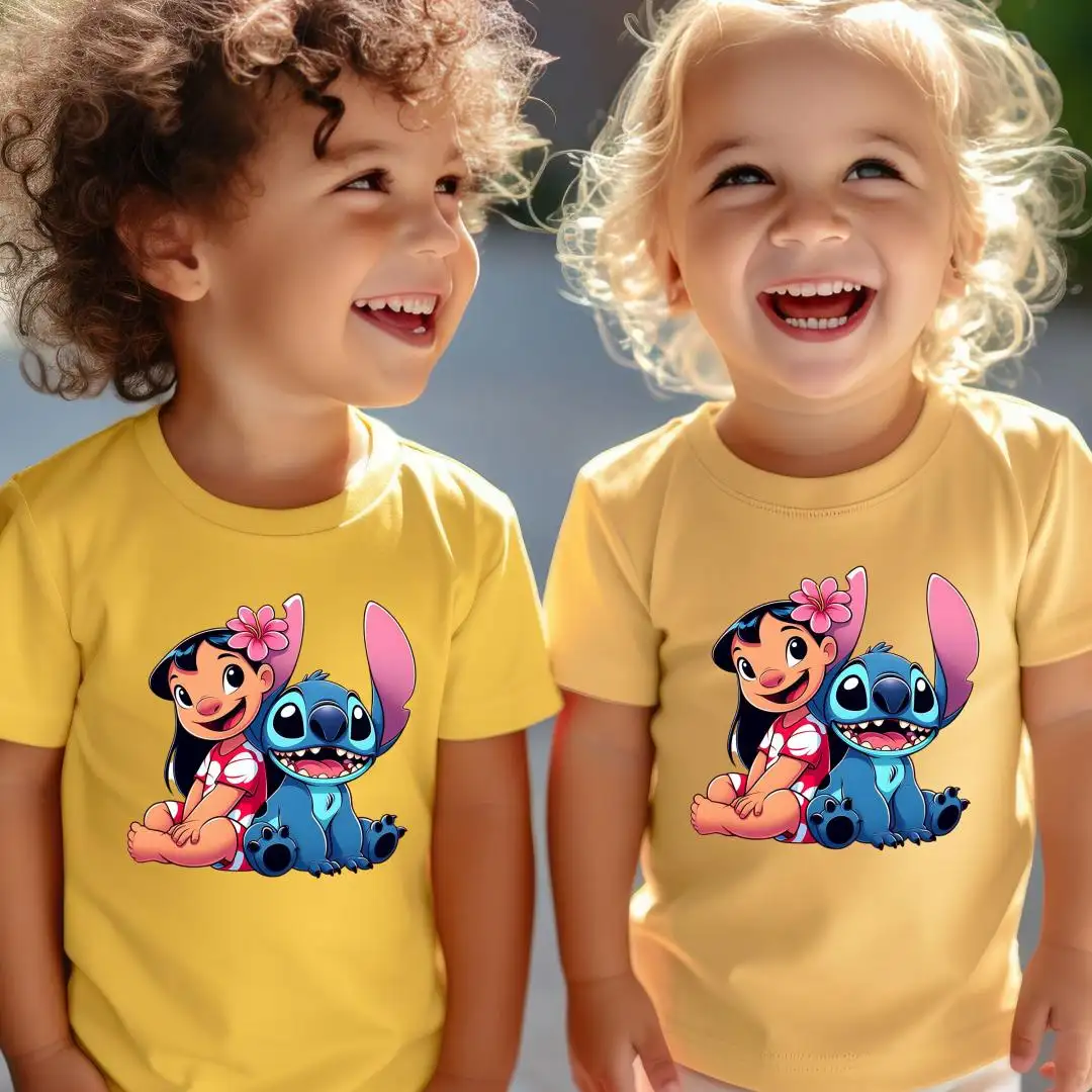 Comfort Colors Disney Lilo And Stitch Kids Shirt