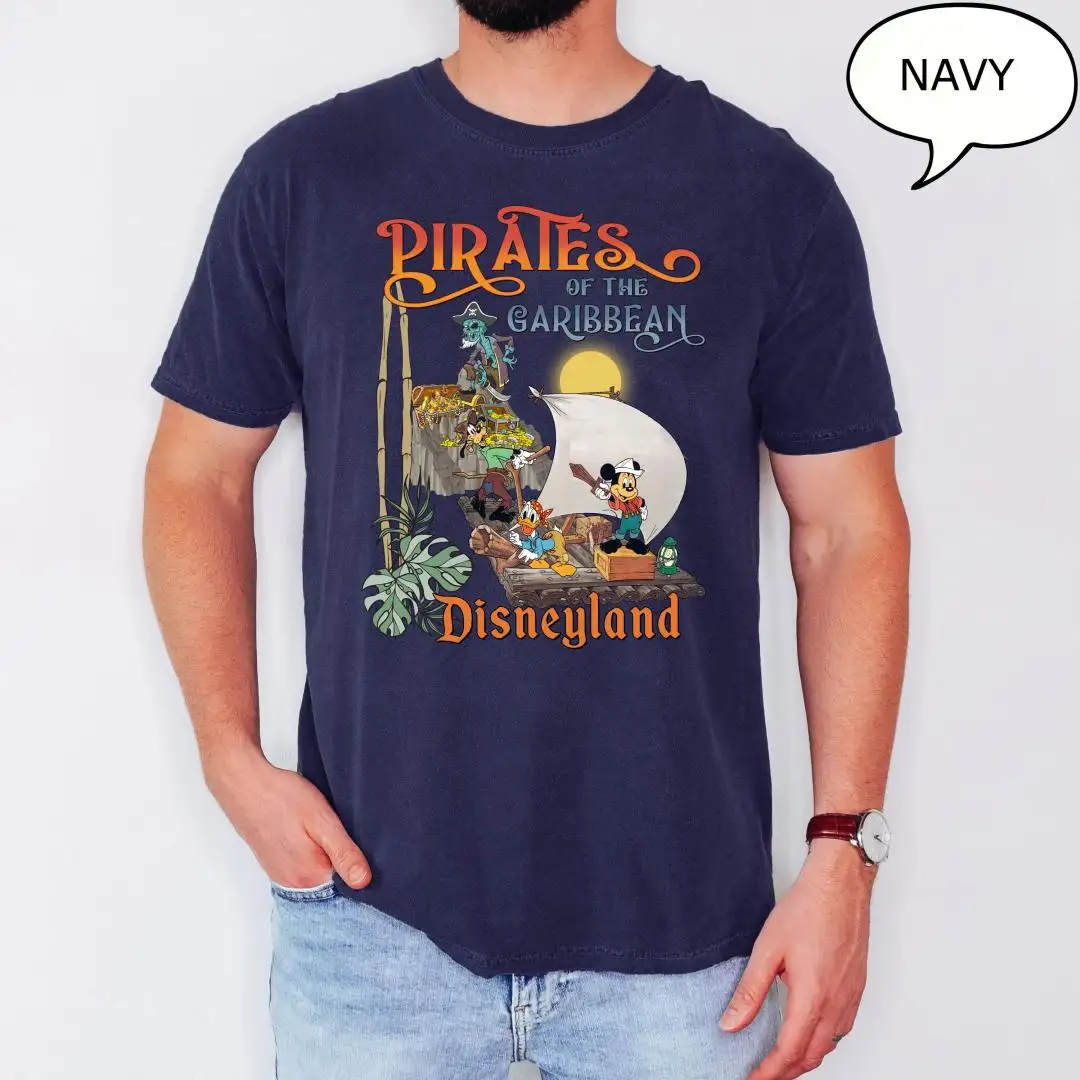 Disney Pirates Of The Caribbean Shirt For Adults