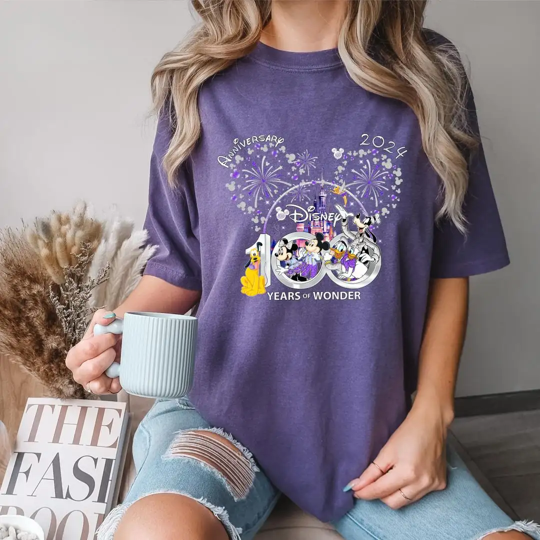 Disney 100 Years Of Wonder Anniversary Shirt