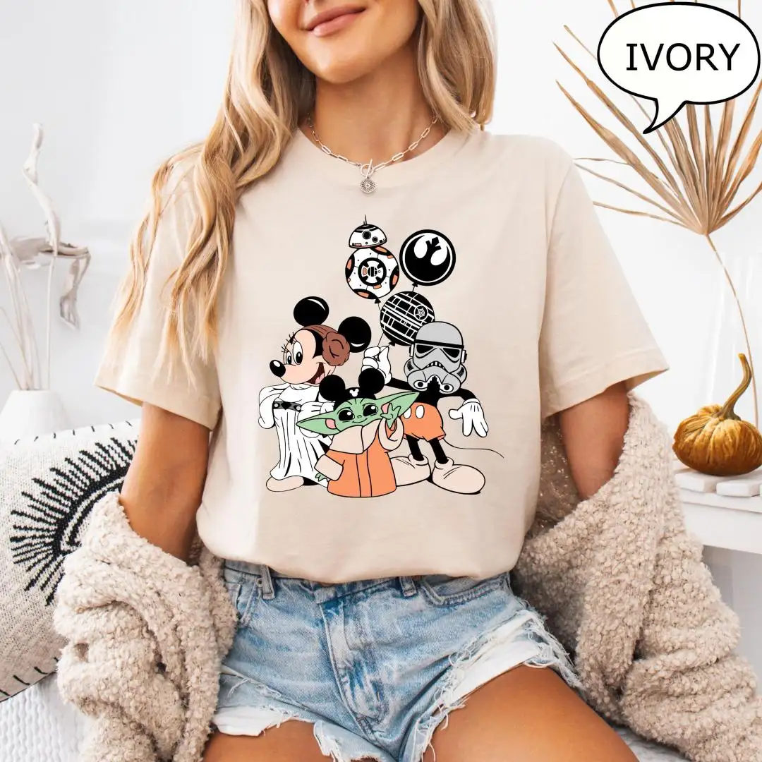Disney Star Wars Shirt with Mickey Darth Vader