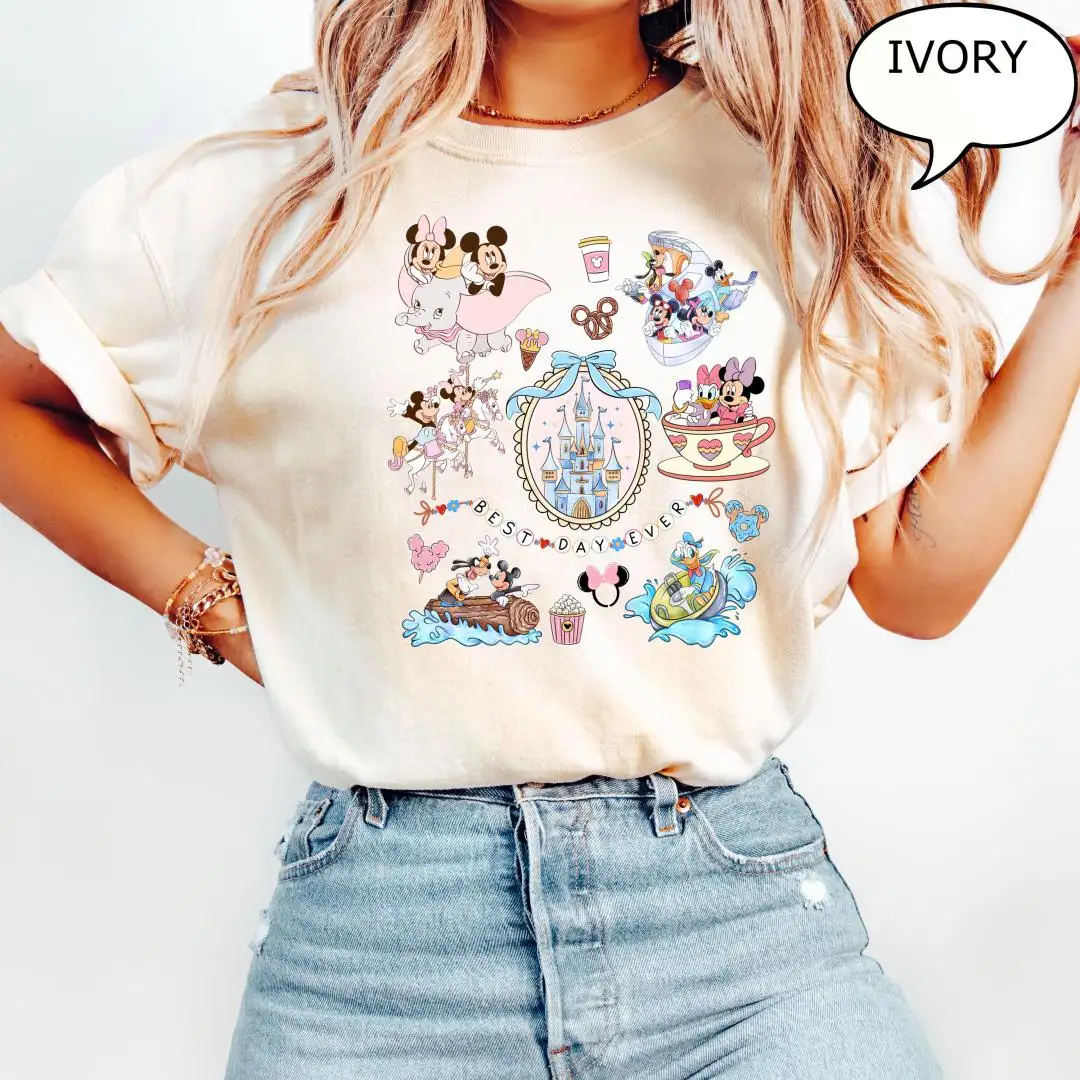 Disney Girls Trip Shirt with Coquette Bows