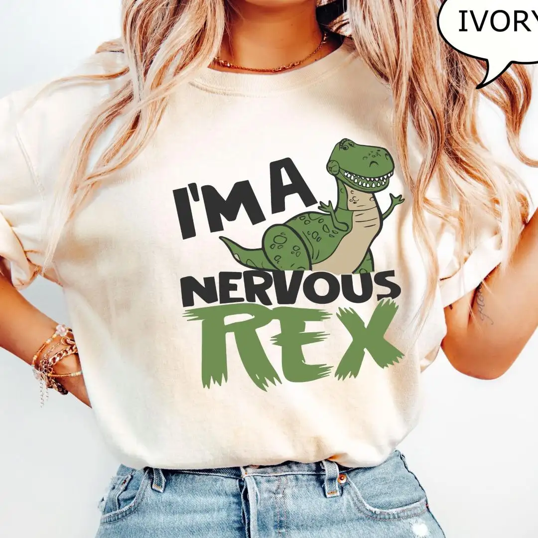 Disney Toy Story Nervous Rex Dinosaur Shirt