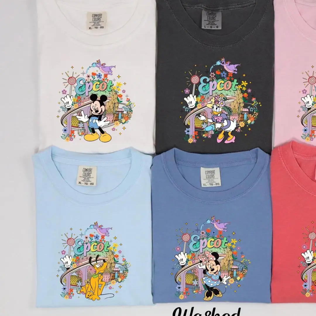 Vintage Disney Epcot Family Matching Shirt