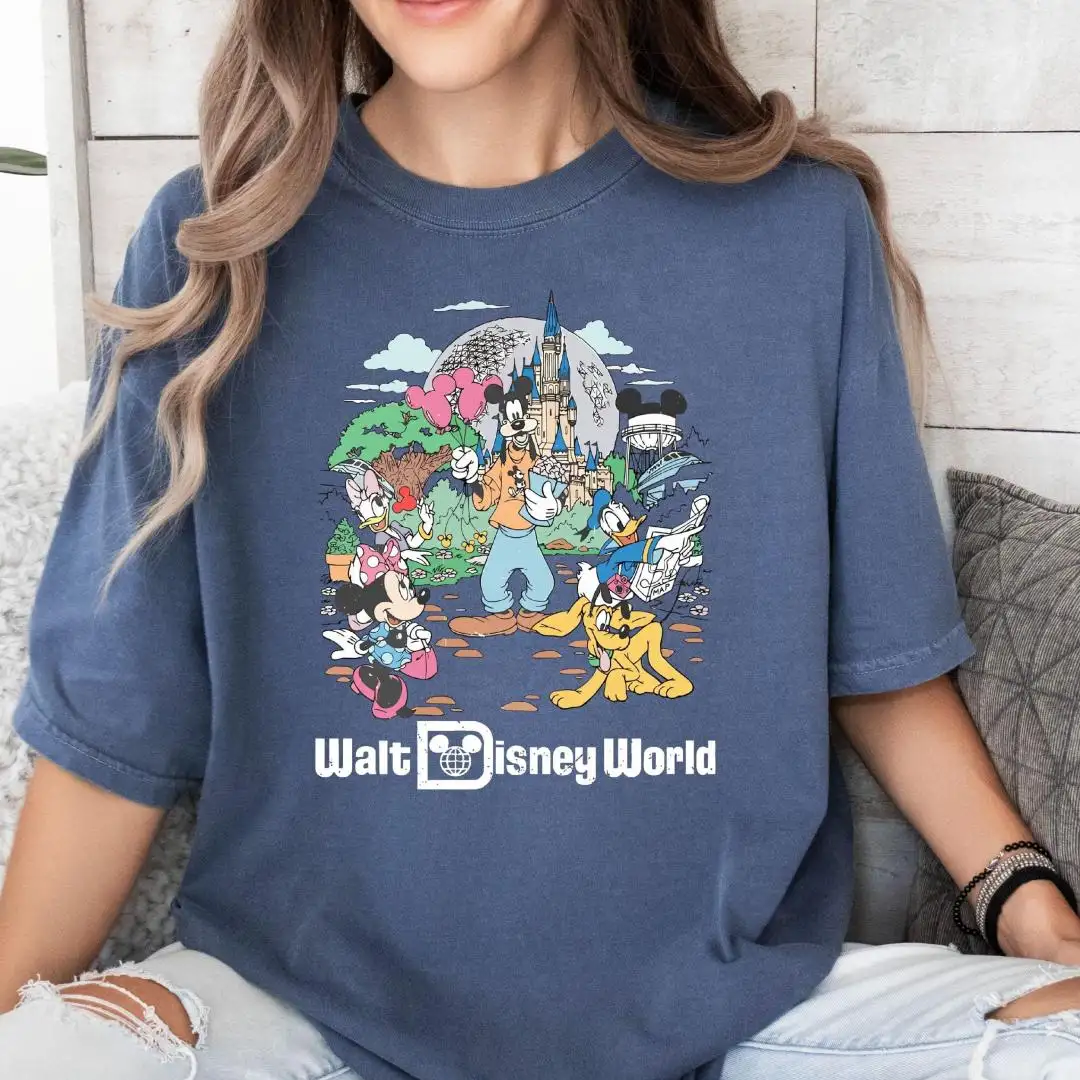 Retro Disney World Vacation Shirt for Adults