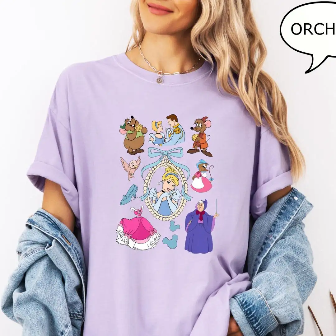 Cinderella Disney Princess Shirt with Gus Gus