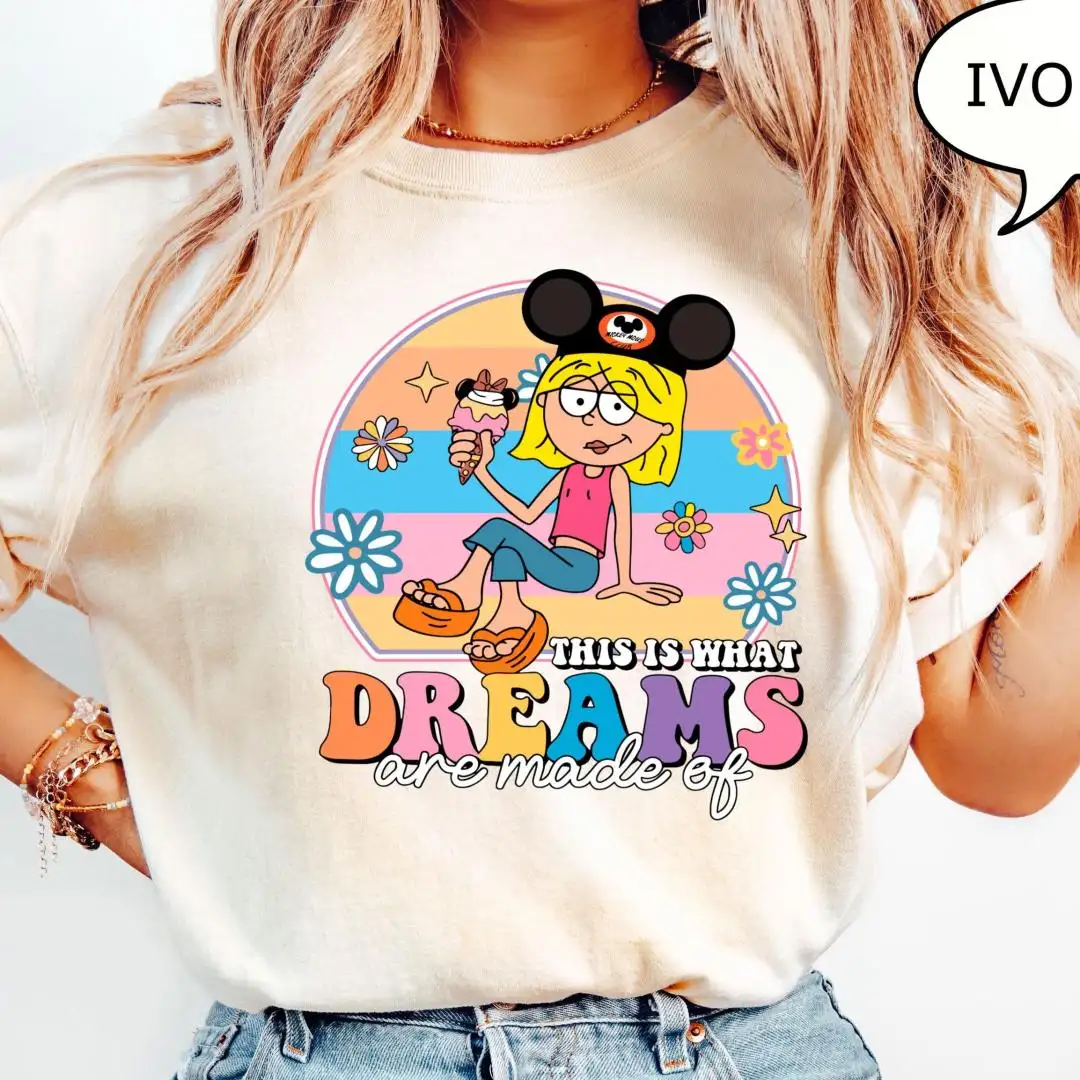 Vintage Lizzie McGuire Disney Shirt for Girls