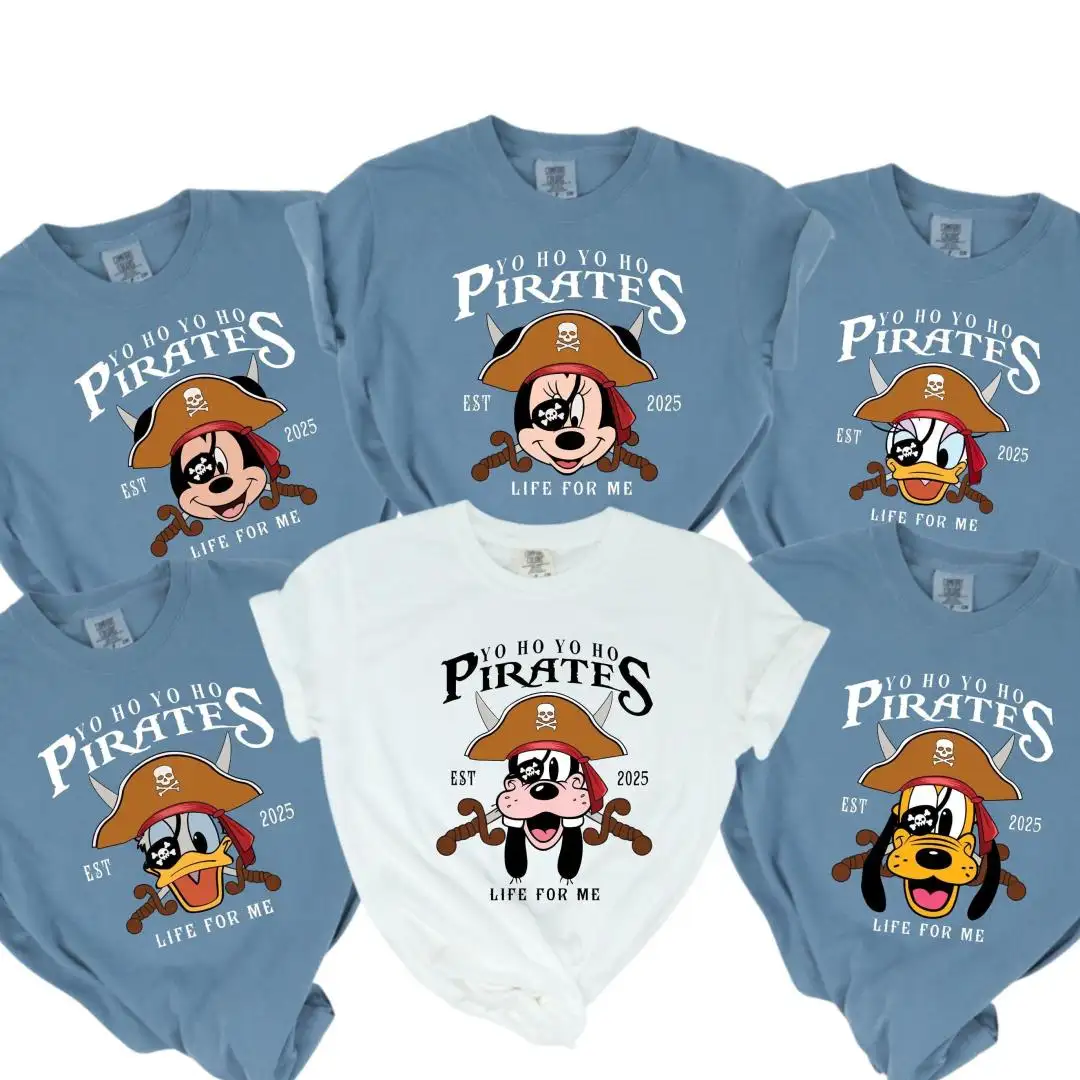 Disney Pirate Shirt for Family Matching Party