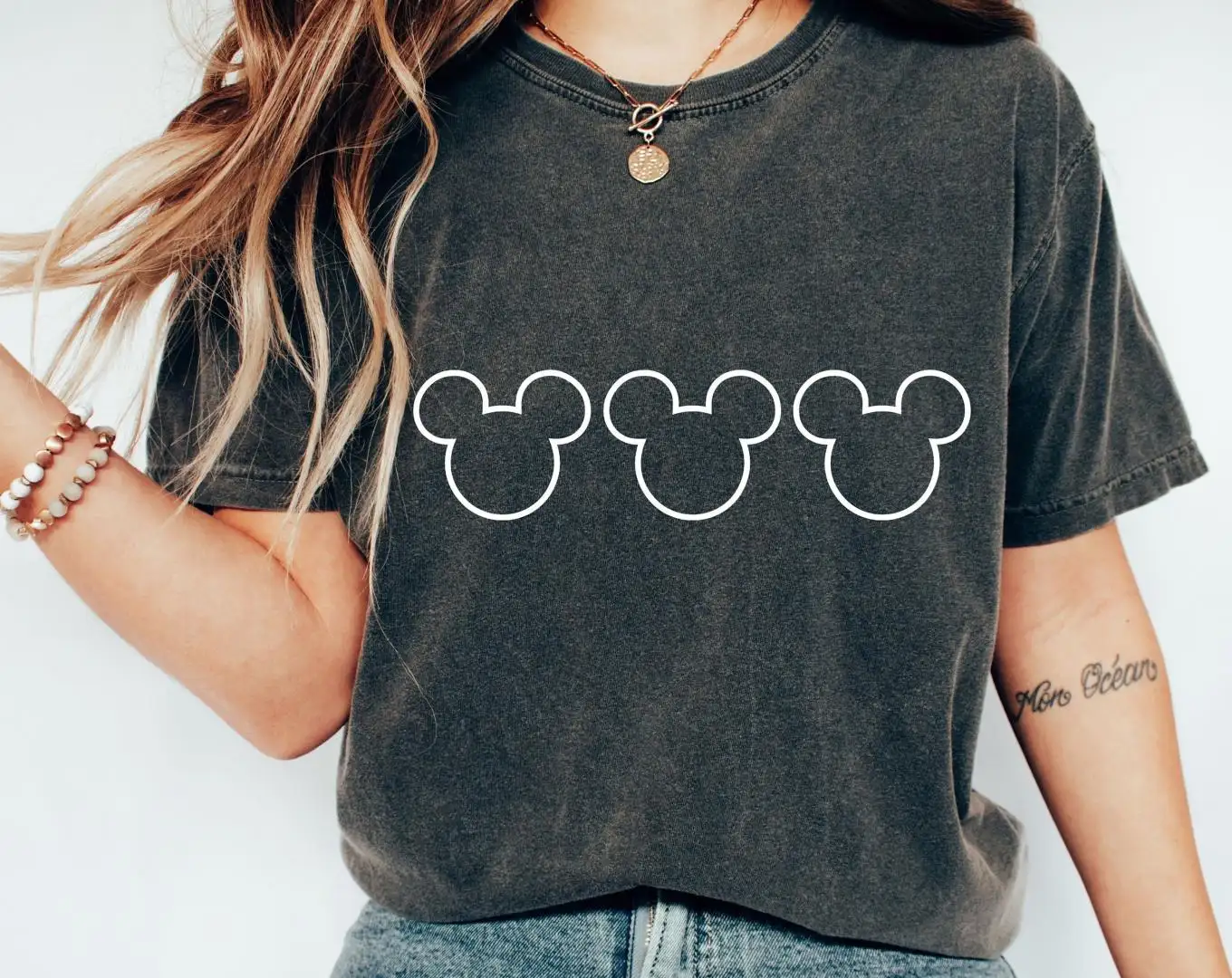 Comfort Colors Mickey Mouse Disney Family Shirt