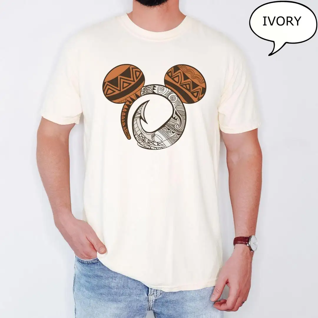 Disney Dad Shirt Moana Mickey Maui Gift