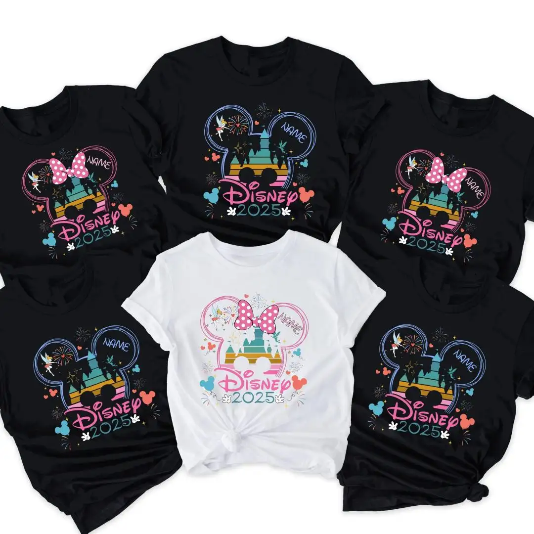 Disney Magical Kingdom Personalized Couples Shirt