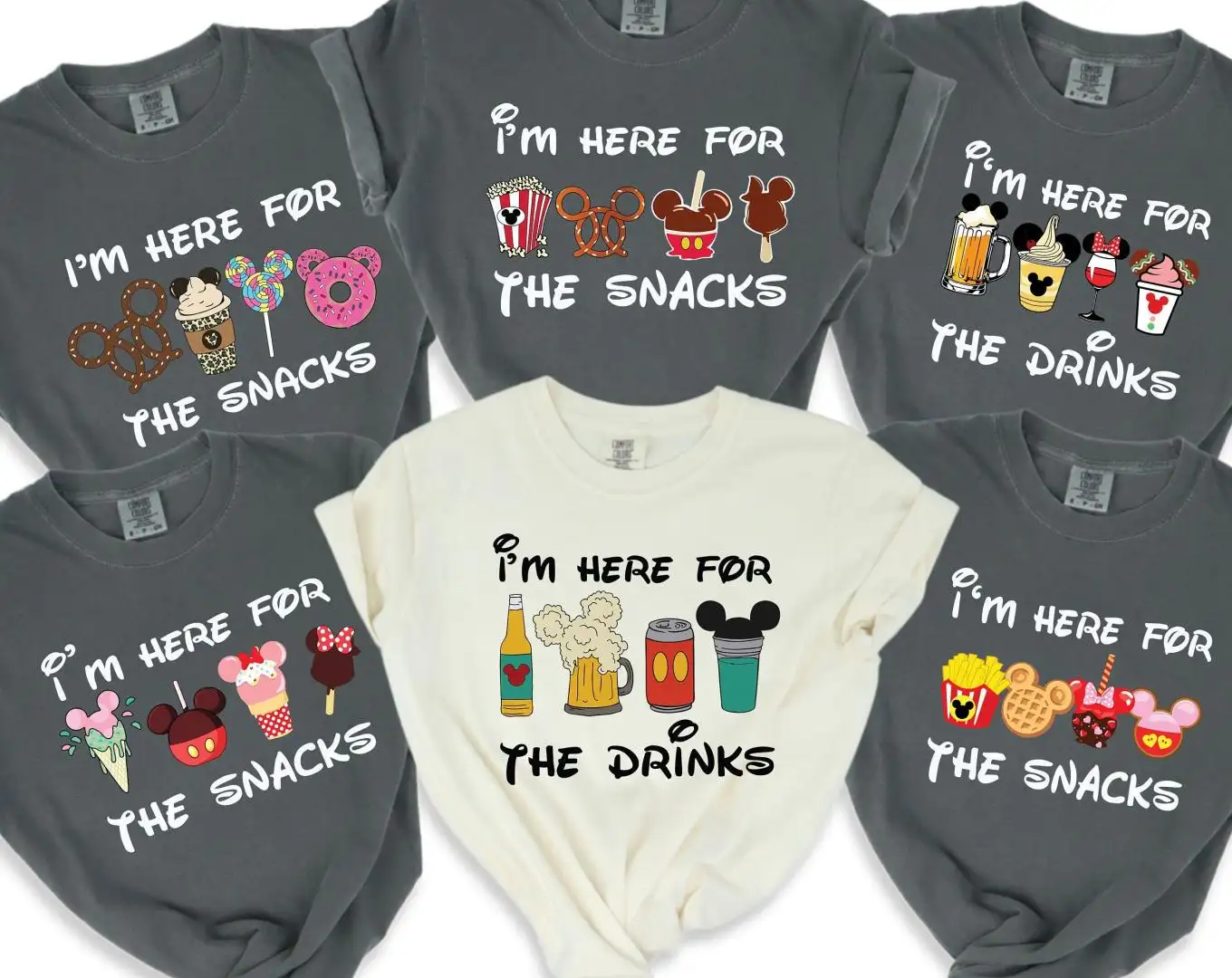 Disney Snacks Shirt for Family Vacation