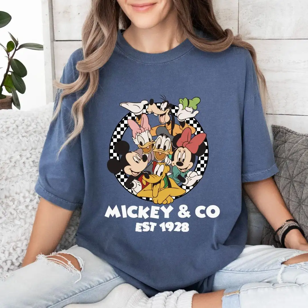 Comfort Colors Mickey & Minnie Disney Vacation Shirt