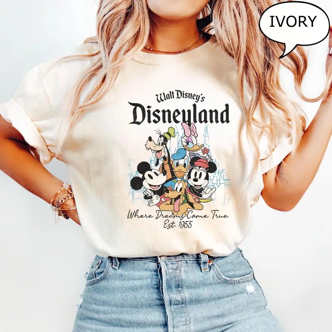 Comfort Colors Disneyland Trip Shirt Mickey Mouse