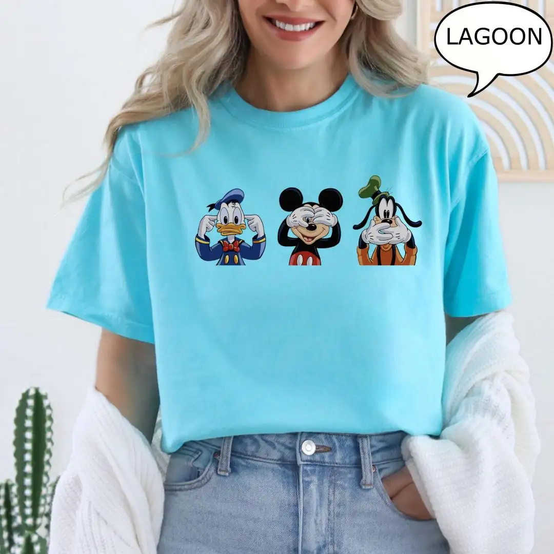 Funny Disney Friends Shirt I Didn't See Hear Know