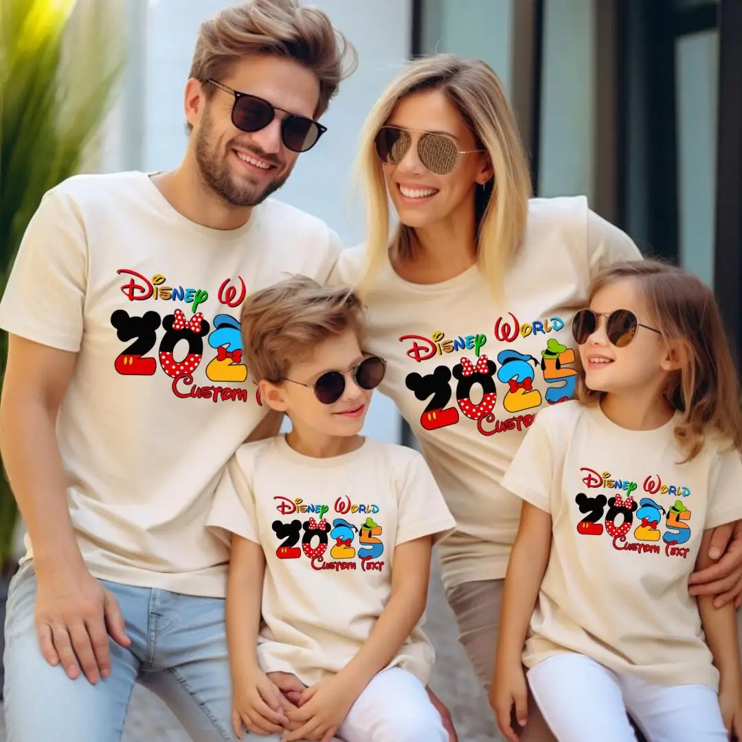 Disney World 2025 Family Vacation Shirt