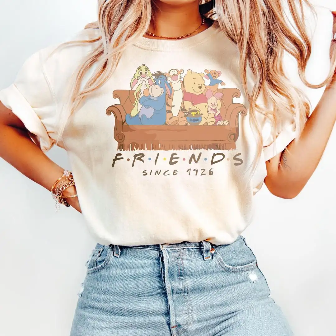 Vintage Winnie The Pooh Friends Shirt Disney Gift
