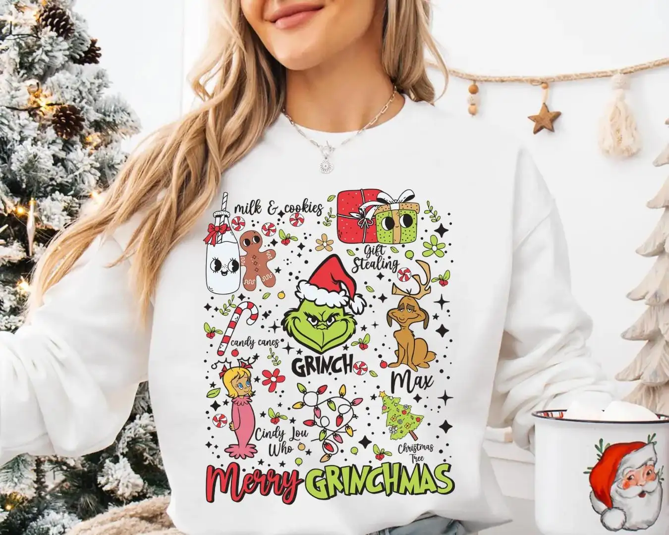 Grinchmas Shirt for Grinch Lovers Holiday Gift