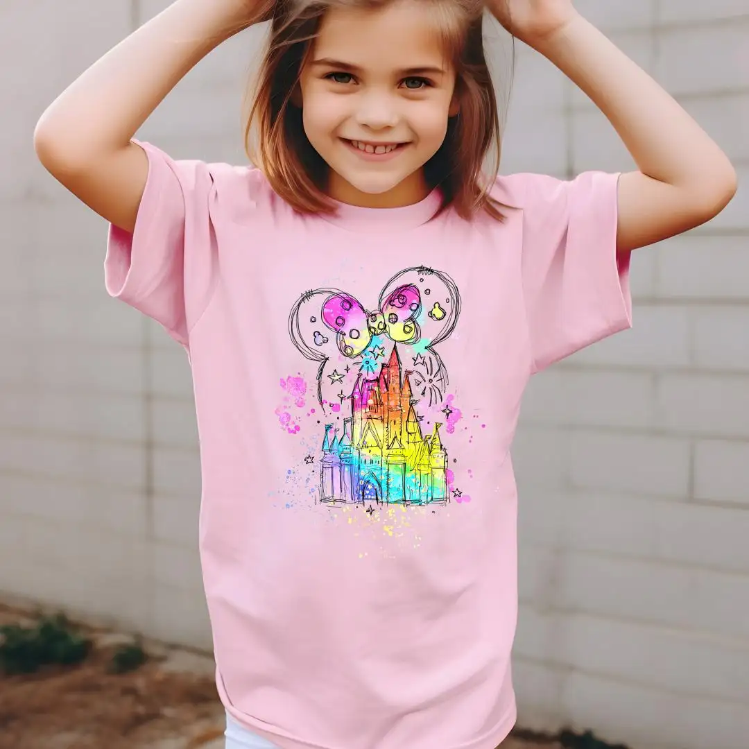 Disney Magical Kingdom Watercolor Shirt