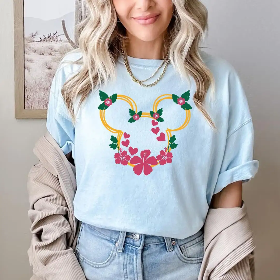 Floral Mickey Shirt for Disney Garden Festival
