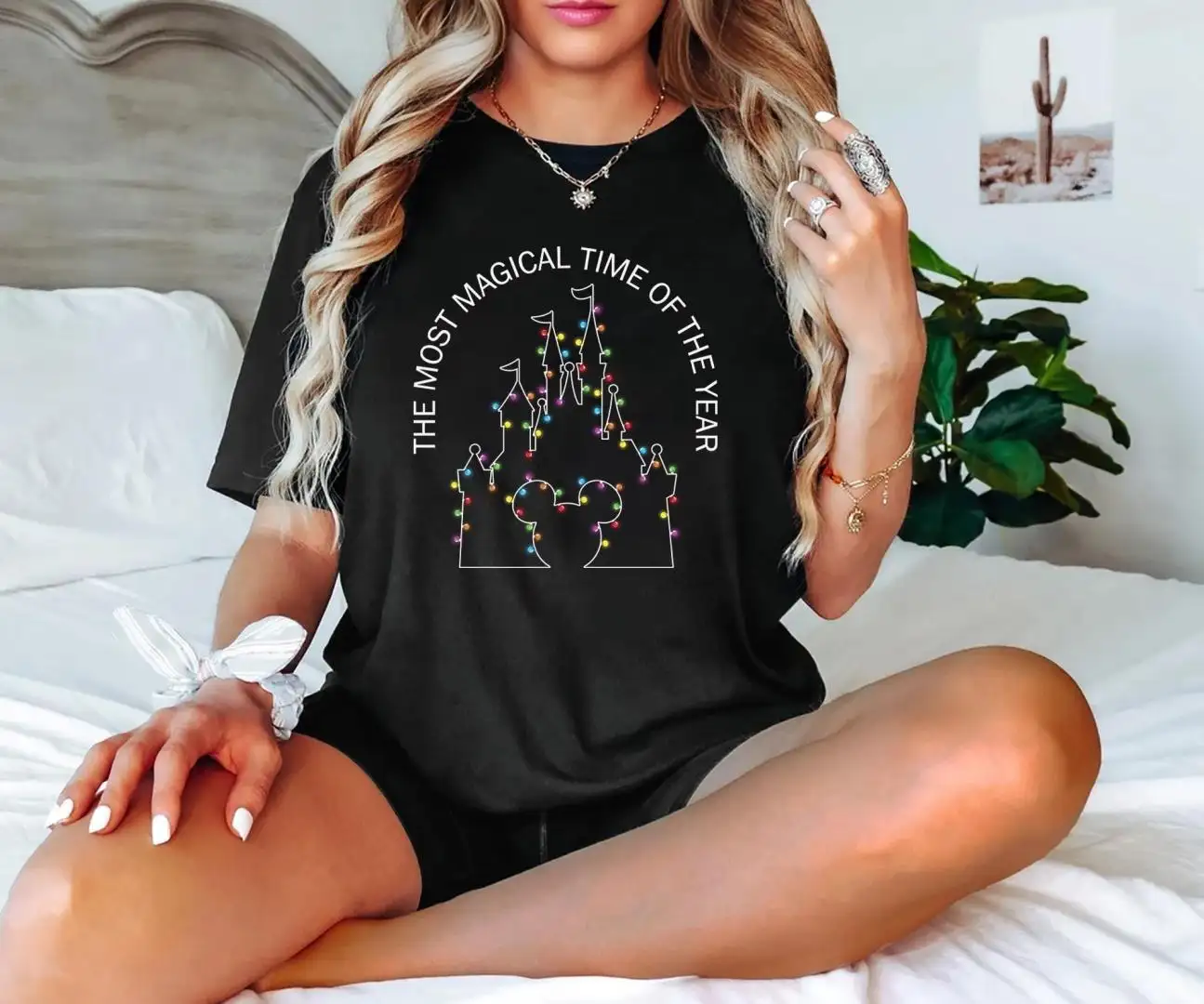 Disney Christmas Lights Shirt for Disney Lovers