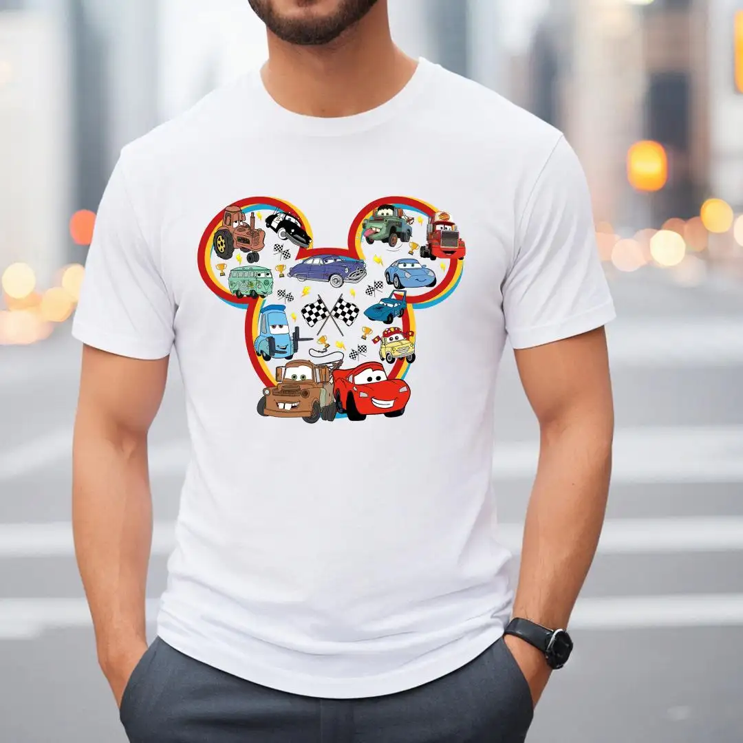 Disney McQueen And Friends Shirt For Kids