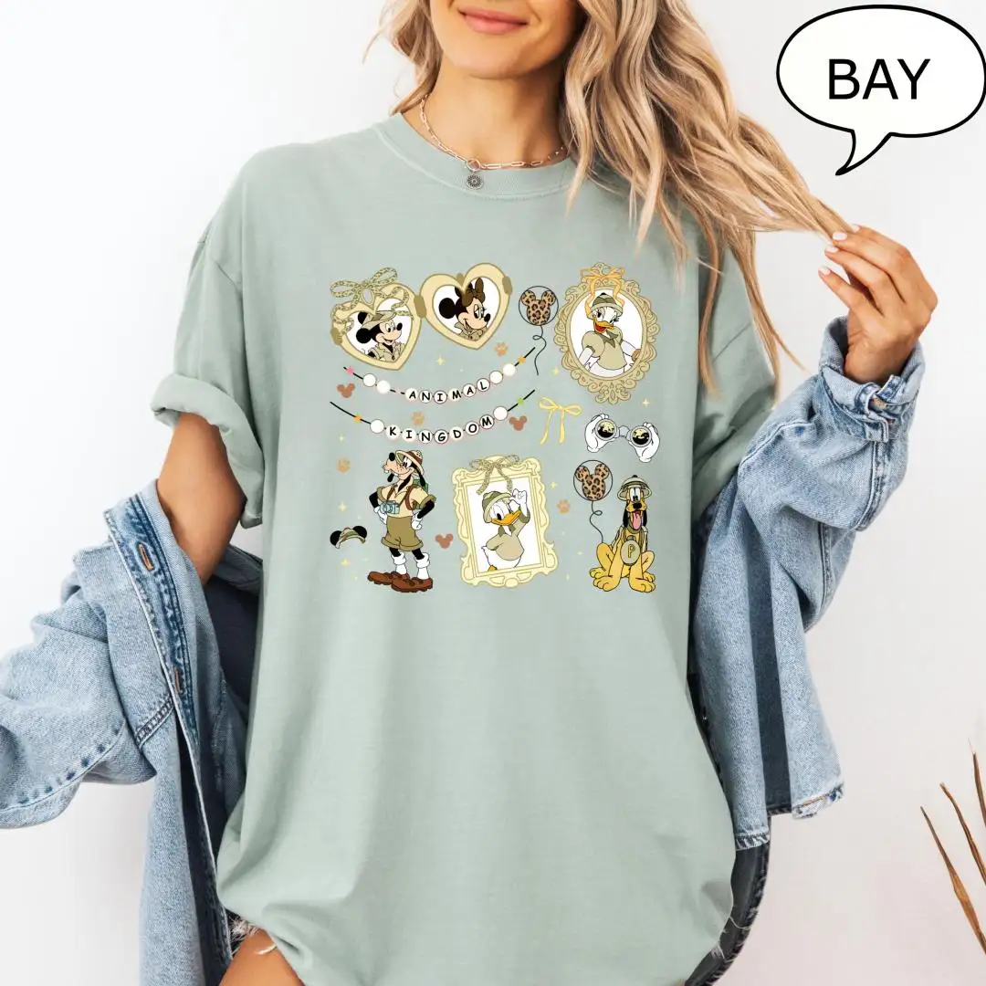 Comfort Colors Coquette Safari Shirt Disney Trip