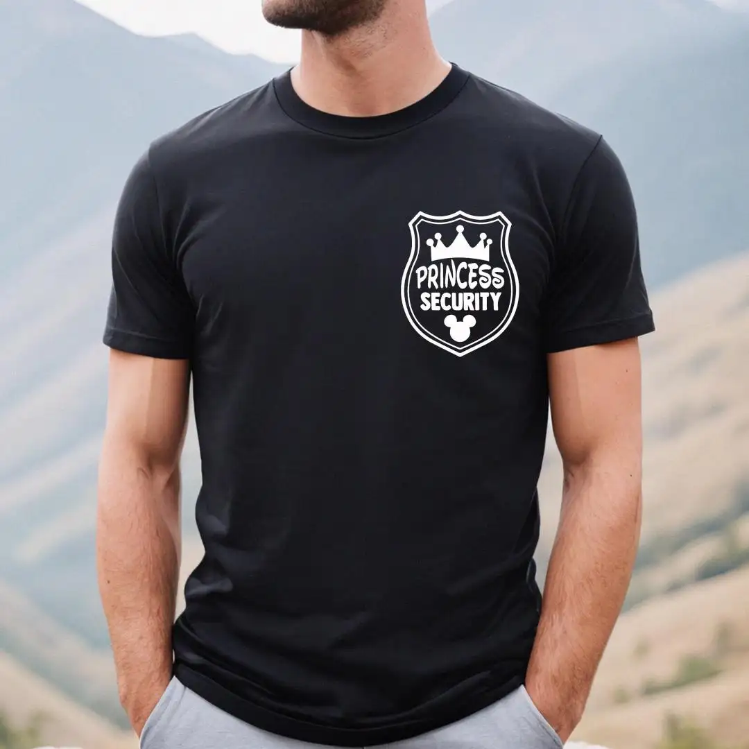Disney Princess Security Shirt Gift For Dad