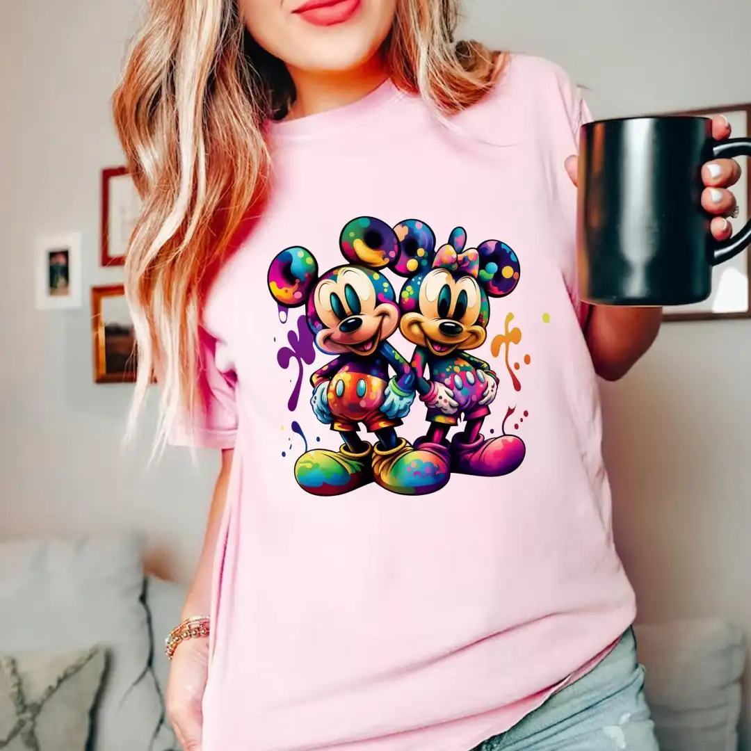 Retro Mickey Minnie Shirt for Disney Fans