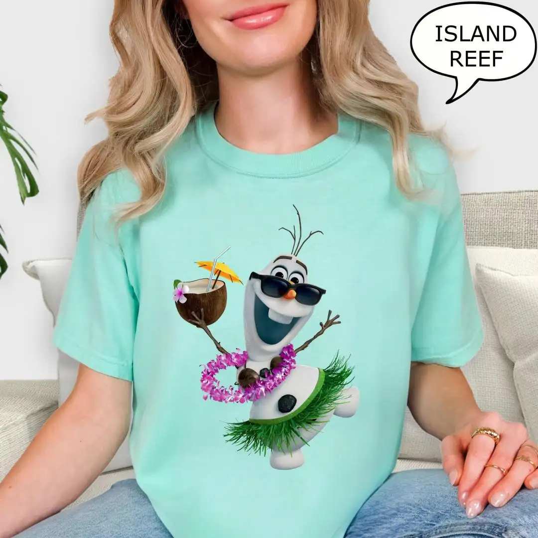 Funny Olaf Shirt for Disney Frozen Fans