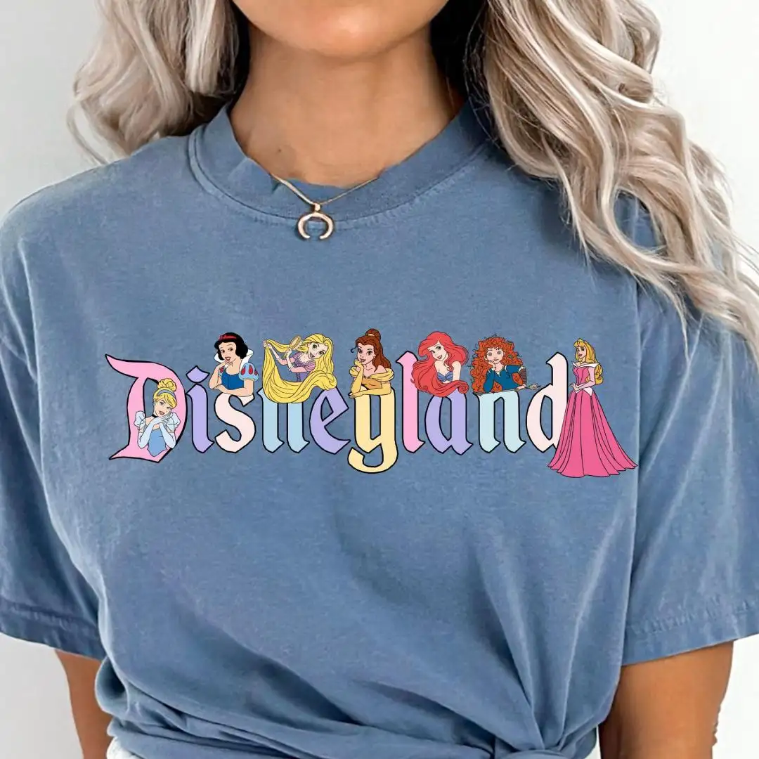Disneyland Princess Shirt for Girls Trip