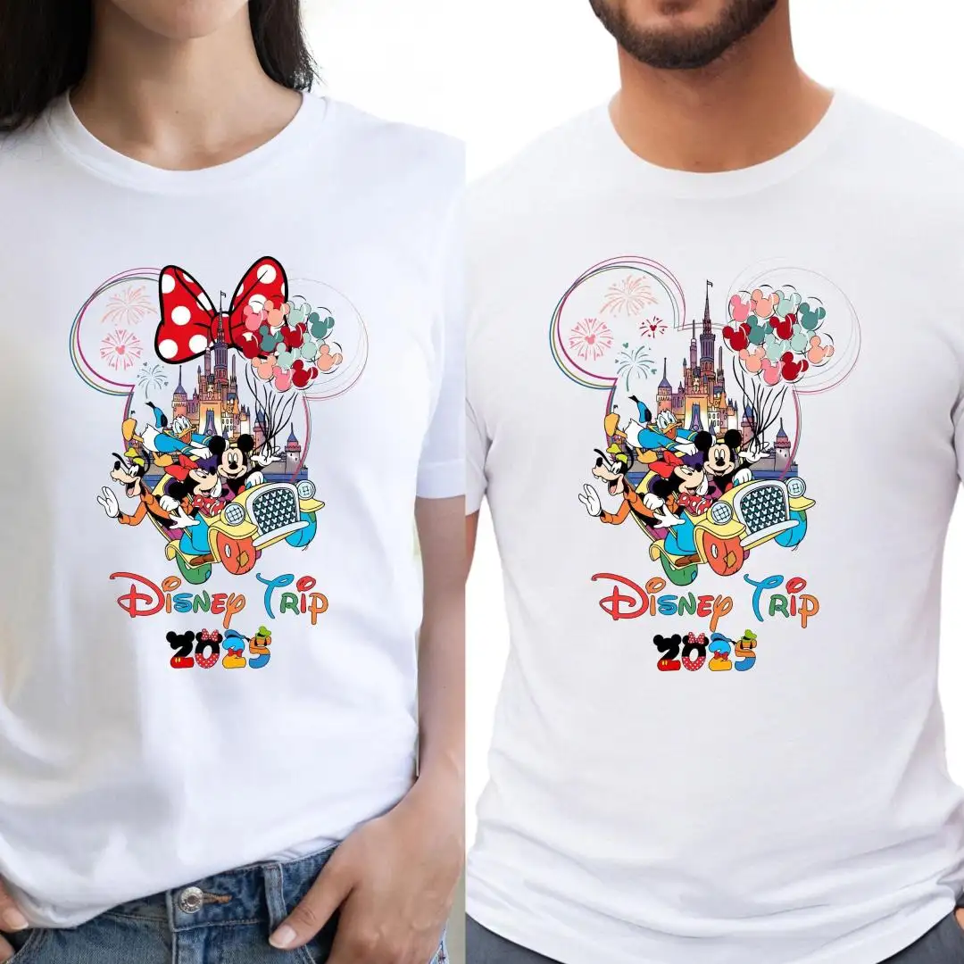 Disney Trip 2025 Vacation Shirt for Family