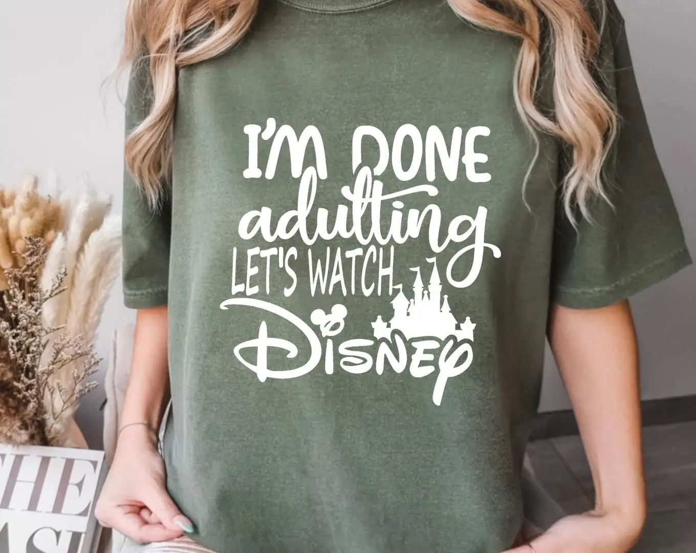 Disney Vacation Shirt for Adulting Done Fans