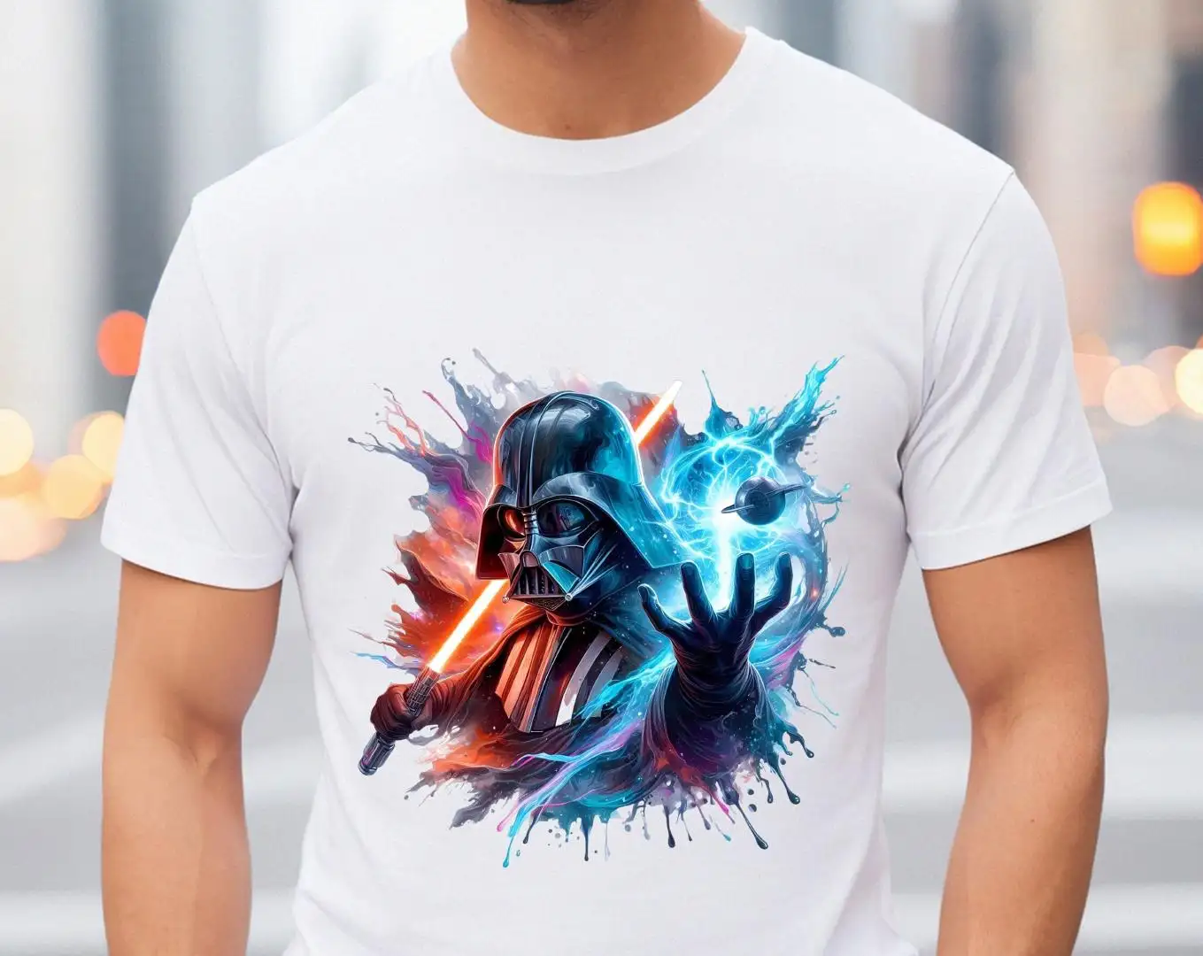 Vintage Star Wars Darth Vader Shirt for Disney Fans