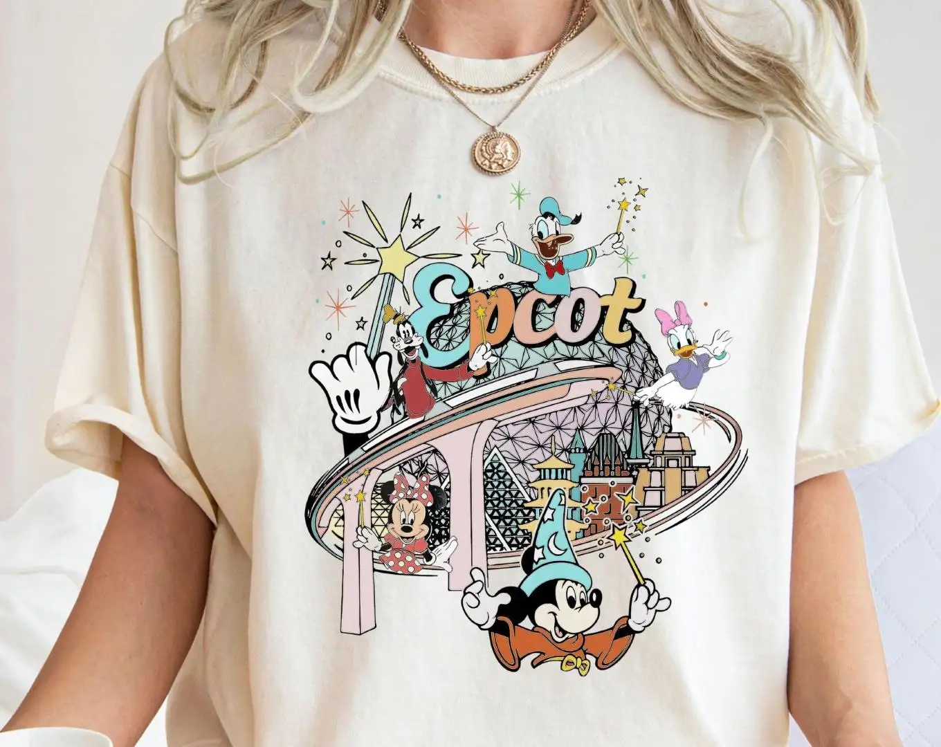 Vintage Epcot 1982 Disney Shirt for Group Trips