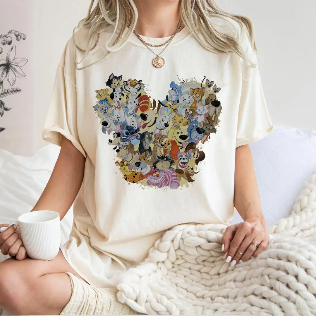 Comfort Colors Disney Dogs Shirt For Dog Lovers