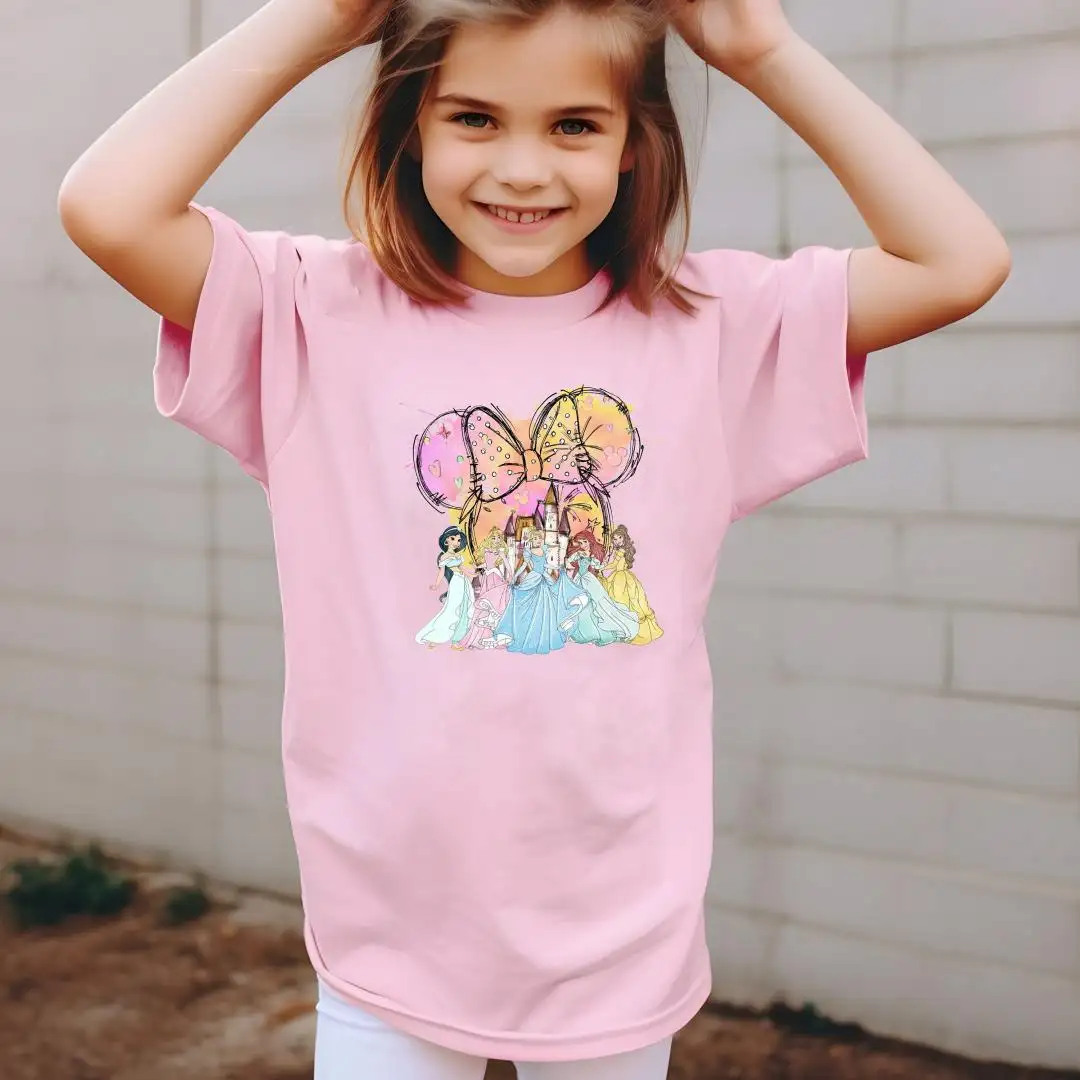 Disney Minnie Princess Kids Shirt Gift