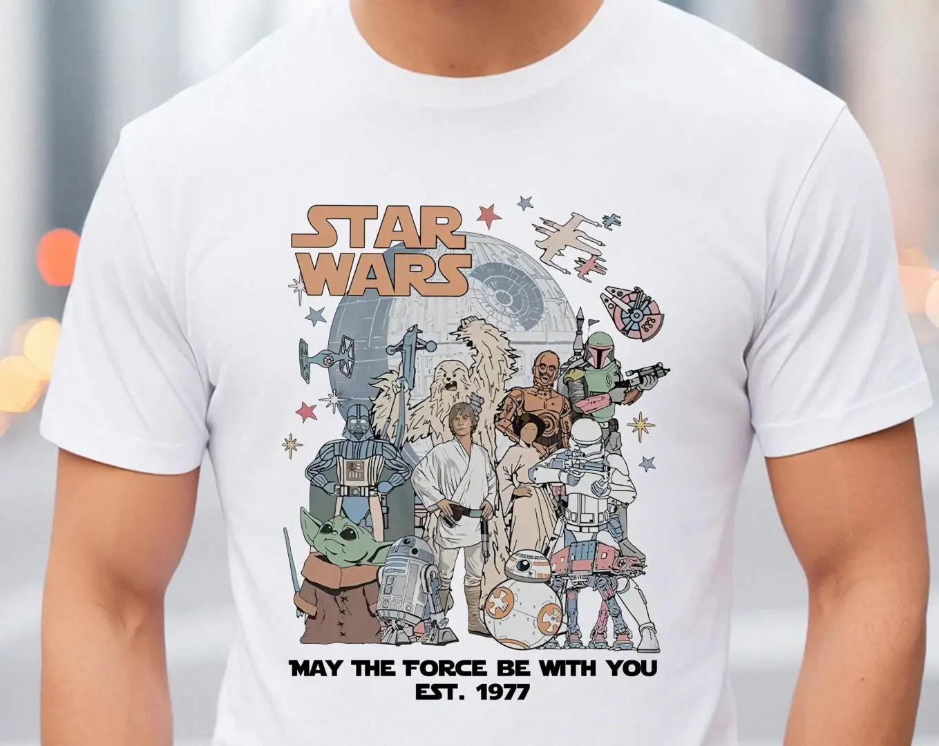 Vintage Star Wars Shirt for Disney Fans